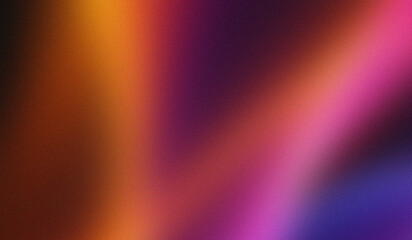 Vibrant colorful abstract gradient background with soft blurred transitions and subtle grain texture