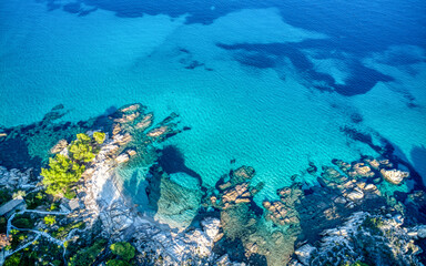 One of the most beautiful beaches in Sithonia, Halkidiki, Greece