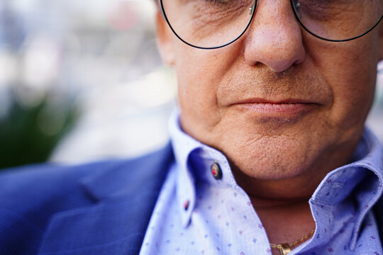 business man close up portrait