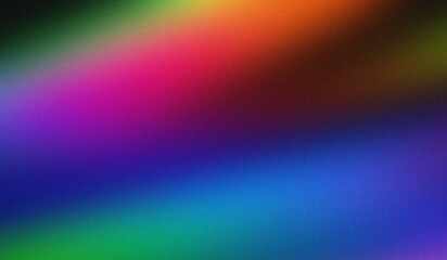 Vibrant colorful gradient abstract background with smooth flowing transitions and subtle grainy texture perfect for modern design projects