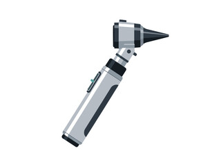 Medical Otoscope A Digital Illustration of a Diagnostic Tool for Healthcare Professionals