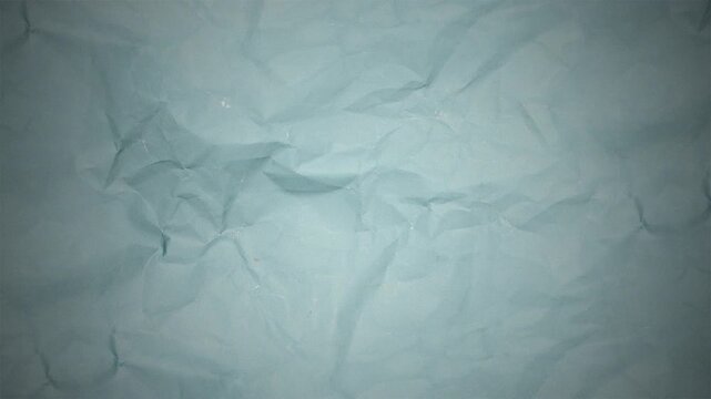 Light Blue Crumpled Paper Texture Background