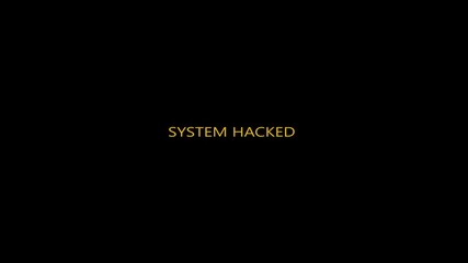 Computer screen system hacked detection cyber attack privacy data processing against with transparent background. System security compromised assessment technology animation background. - Powered by Adobe