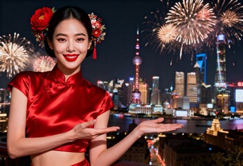 happy chinese new year concept