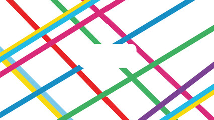 Vibrant Diagonal Lines Modern Background