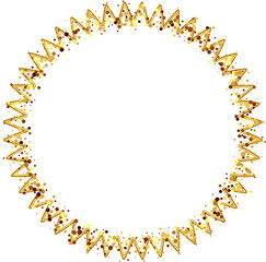 Zigzag Sparkle Frame