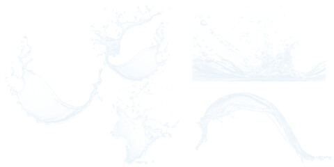 Obraz premium Light Blue Christmas Ornament Sketch Illustration