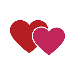 Elegant Heart Vector Design for Romantic Themes, Valentine's Day, Wedding Decorations, Love Illustrations, and Graphic Art Projects