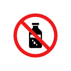 No Poison Allowed &ndash; Toxic Substance Prohibition Icon