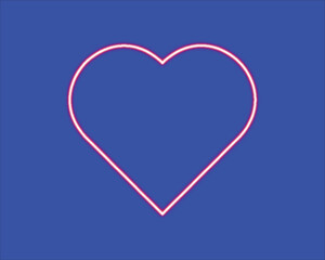 A heart of the heart, a symbol of love and romance, is a red vector design perfect for Valentine's Day or a wedding icon