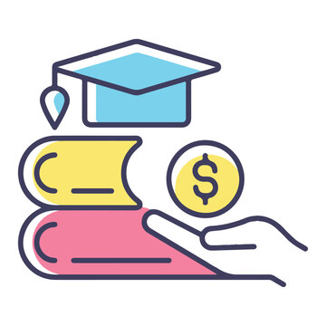 Education Reimbursement Filled Line Design