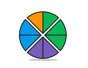 colorful pie chart