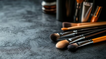 Makeup application techniques beauty studio tutorial video modern setting close-up view brush skills for flawless looks
