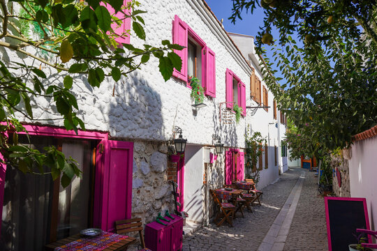 Old Building in Sigacik, Izmir, Turkiye