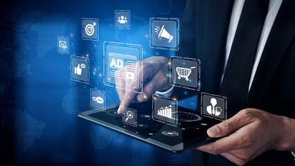 Online ads and digital marketing help brands grow. Content marketing builds engagement. Marketing tools boost ROI. Effective ads and marketing drive online business success. Muxer