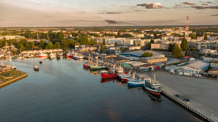 Port w Kołobrzegu © lech