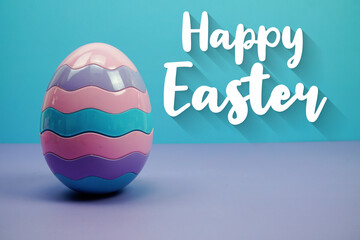 Easter Egg with text 
