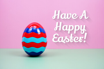 Easter Egg with text 