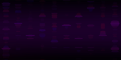 Glitch pixels texture. Video color disintegration. Digital video error. Abstract distortion elements. Retro game background. Pixel noise effect. Vector illustration. © Dul