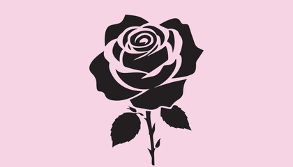 creative rose design using adobe illustrator and vactor ..	