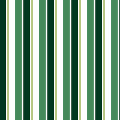 Abstract vector striped seamless pattern with green colored stripes