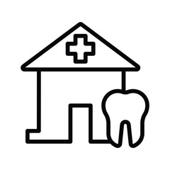 Dental clinic icon