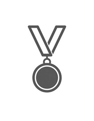 Simple medal icon