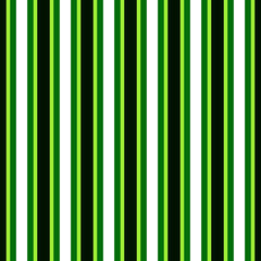 Modern stripe vertical background. green stripes fabric seamless pattern