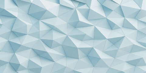 Abstract blue geometric polygon triangle pattern vector wallpaper design texture illustration