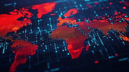 Export business global trade logistics network showcasing international shipping routes freight distribution channels and worldwide commerce flow.