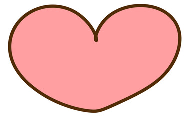 pink heart 