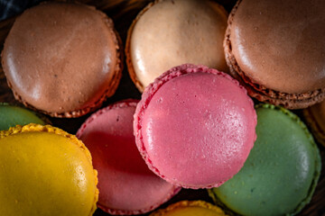 Several macaroons.