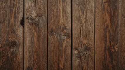 Obraz premium A close-up view of horizontal wooden planks showing natural grain and texture.
