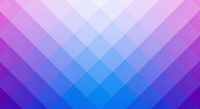 Seamless geometric pattern with square mosaic tiles creating a vibrant gradient background