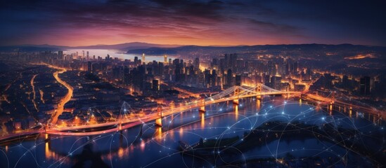 Global Network Infrastructure Connecting the Smart City.