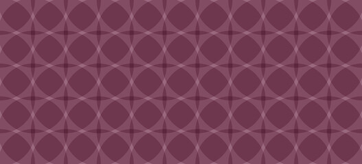 Elegant Geometric Pattern in Rich Plum