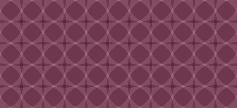 Elegant Geometric Pattern in Rich Plum