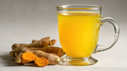 Turmeric Herbal Drink, Natural Wellness Beverage