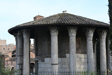 old church in the city