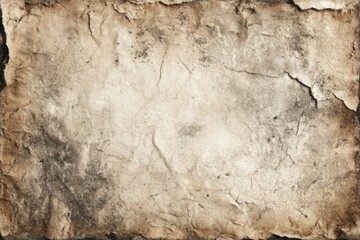 Obraz premium Old textured paper with various cracks and stains, suitable for art projects or backgrounds for digital designs in various settings and uses