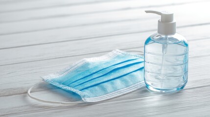 Lip Mask and Hand Sanitizer, Personal Care and Hygiene Essentials