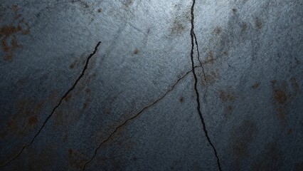 Cracked surface with rust and texture