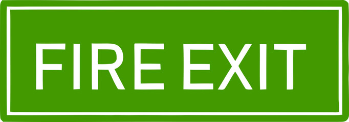 Emergency Exit Icon. exit door sign. Escape and evacuation symbol. Various exit sign isolated white background.Evacuation and relocation of people to safety, Vector illustration !