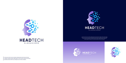 a series of molecules with concepts of future technology, educational science, digital services, vector graphic templates.