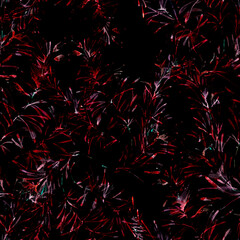 Watercolor pattern. Branch  Watercolor background, drawing with autumn leaves, plants,  branches of linden, aspen. Oak, maple leaf. Whirlwind, autumn wind.  forest autumn pattern.Abstract paint splash