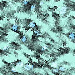 Watercolor pattern. Branch  Watercolor background, drawing with autumn leaves, plants,  branches of linden, aspen. Oak, maple leaf. Whirlwind, autumn wind.  forest autumn pattern.Abstract paint splash