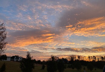 Obraz premium Altocumulus