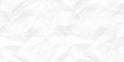 white crumpled paper. Crumpled paper. White creased paper.