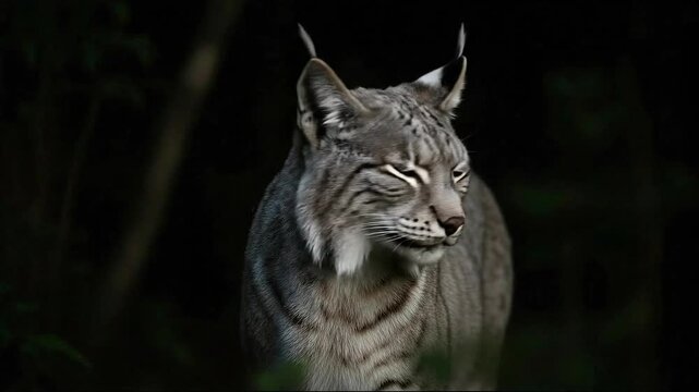 Ultra Rare footage of (White) Leucistic Iberian Lynx (Lynx pardinus)
