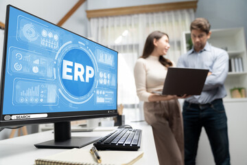 ERP enterprise resource planning software for brisk business to plan the marketing strategy